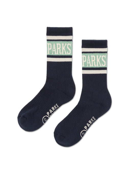 Parks Trail Crew Sock 2 Pack | Black