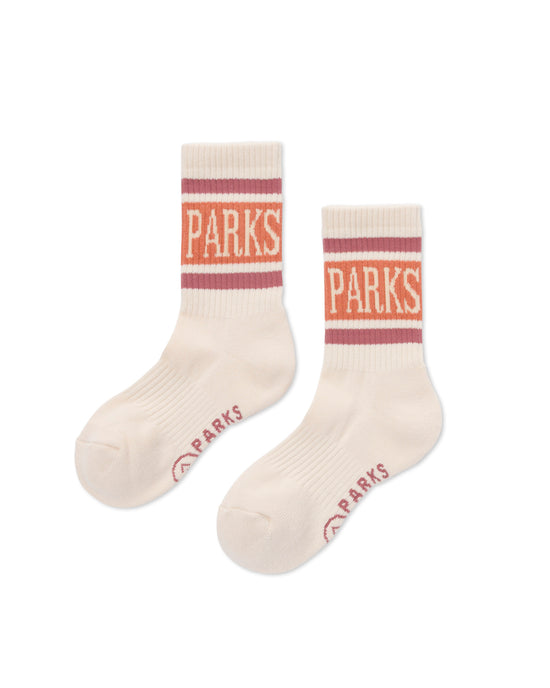 Parks Trail Crew Sock 2 Pack | Mauve