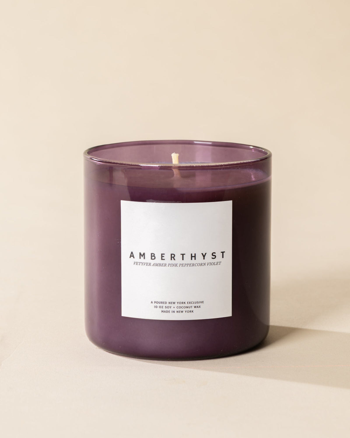 Poured New York 10 oz Candle | Amberthyst