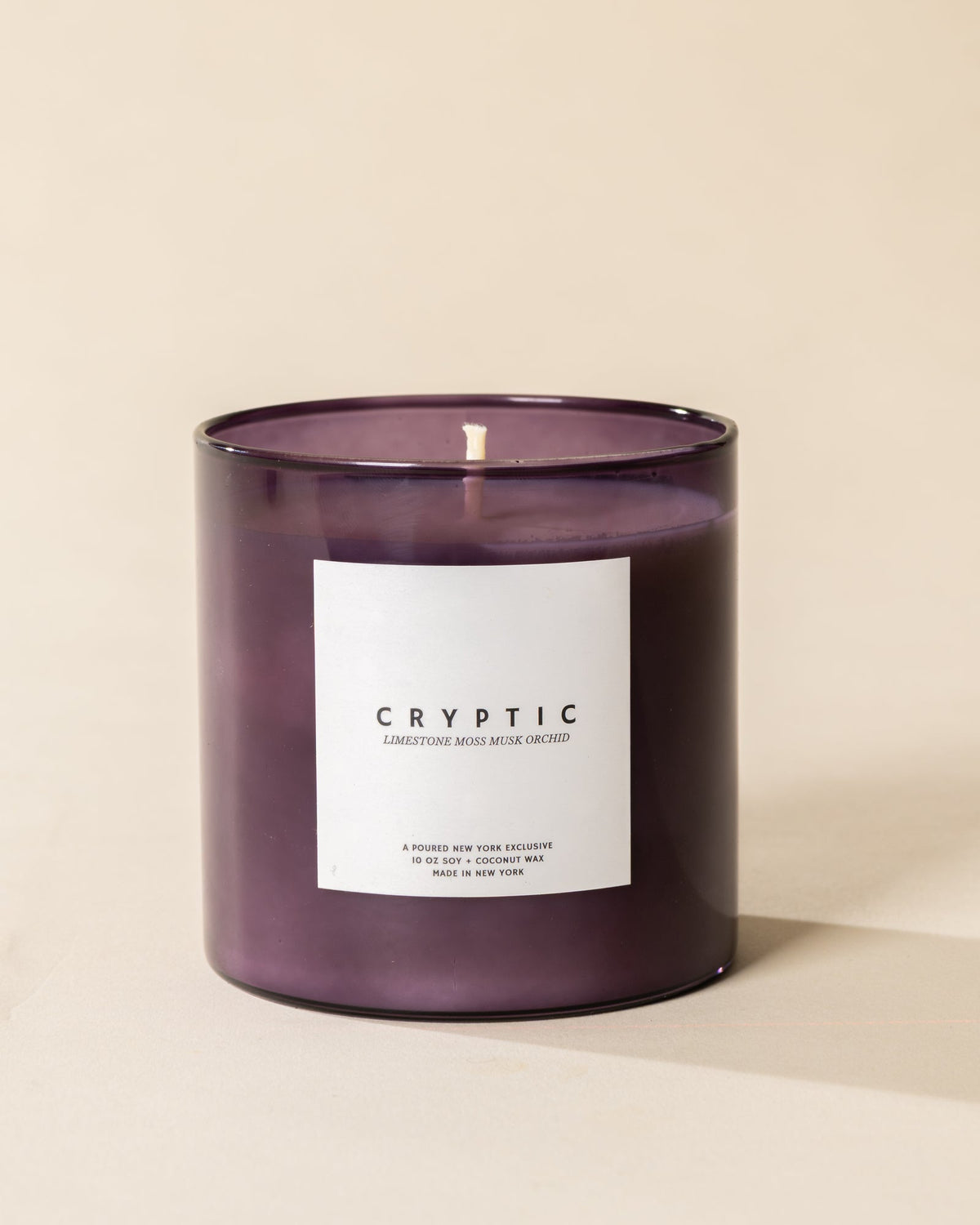 Poured New York 10 oz Candle | Cryptic
