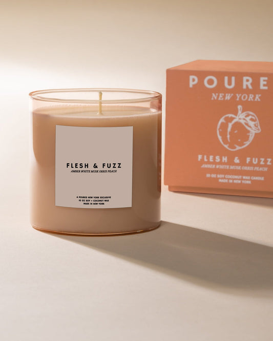 Poured New York 10 oz Candle | Flesh & Fuzz