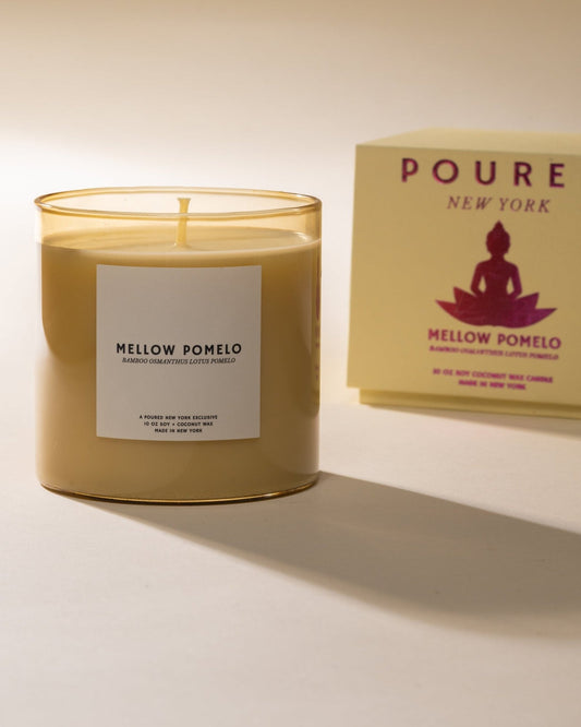 Poured New York 10 oz Candle | Mellow Pomelo
