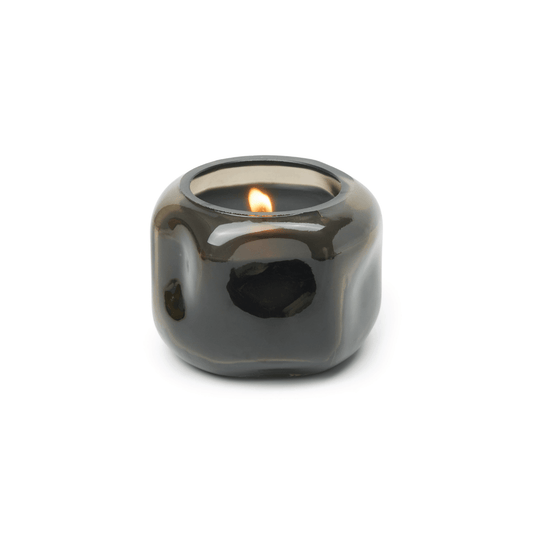 Paddywax Basalt 5 oz Organic Shaped Candle | Palo Santo + Suede