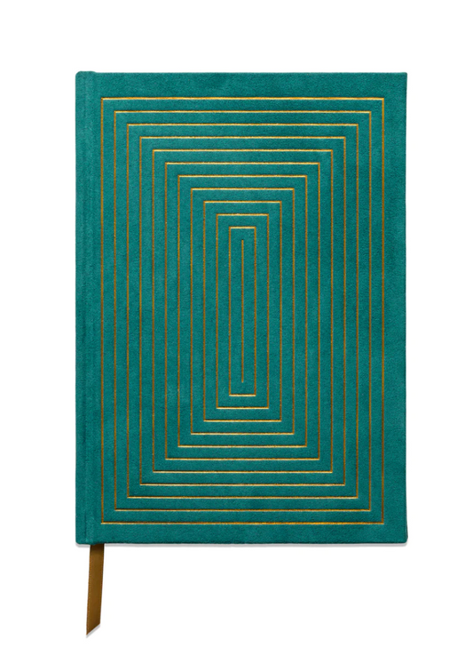 Suede Radiant Journal | Linear Boxes