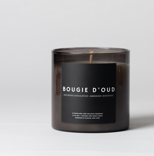 Poured New York 10 oz Candle | Bougie D'Oud