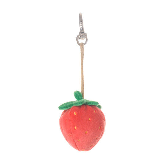 Strawberry Bag Charm | Red