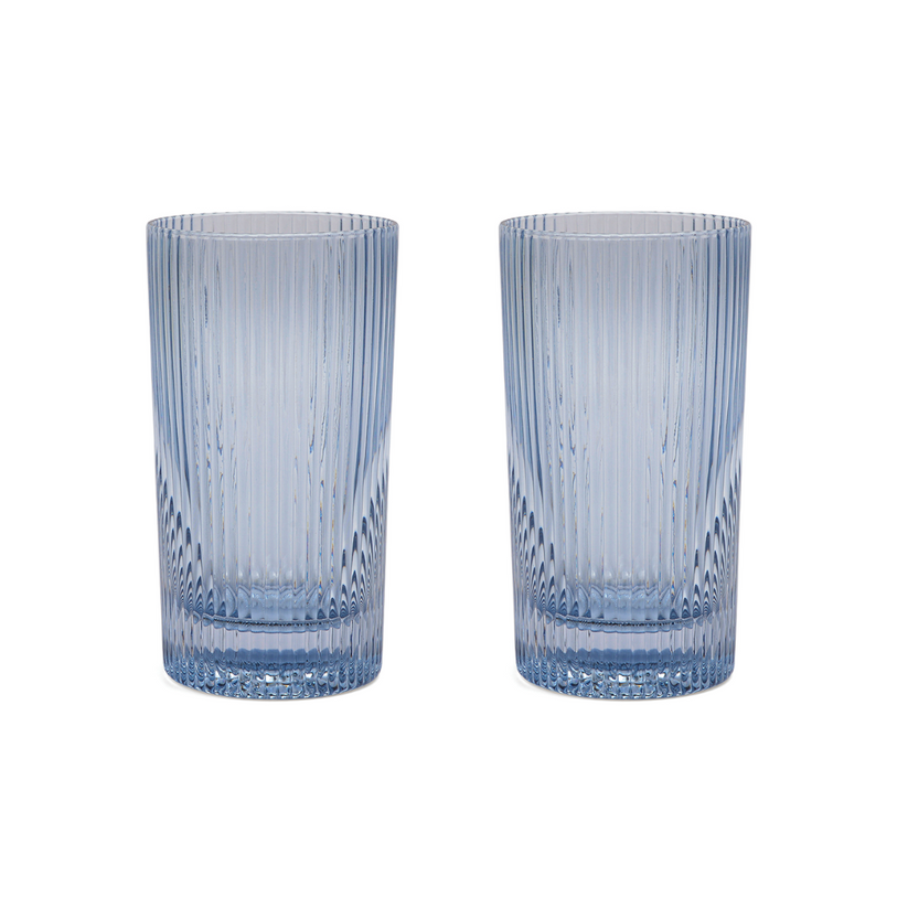 The Stella Highball Glass | Blue