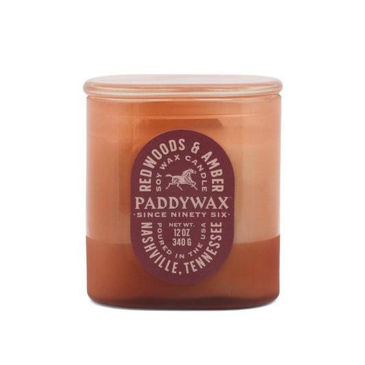 Paddywax Vista 12 oz Candle Redwoods & Amber