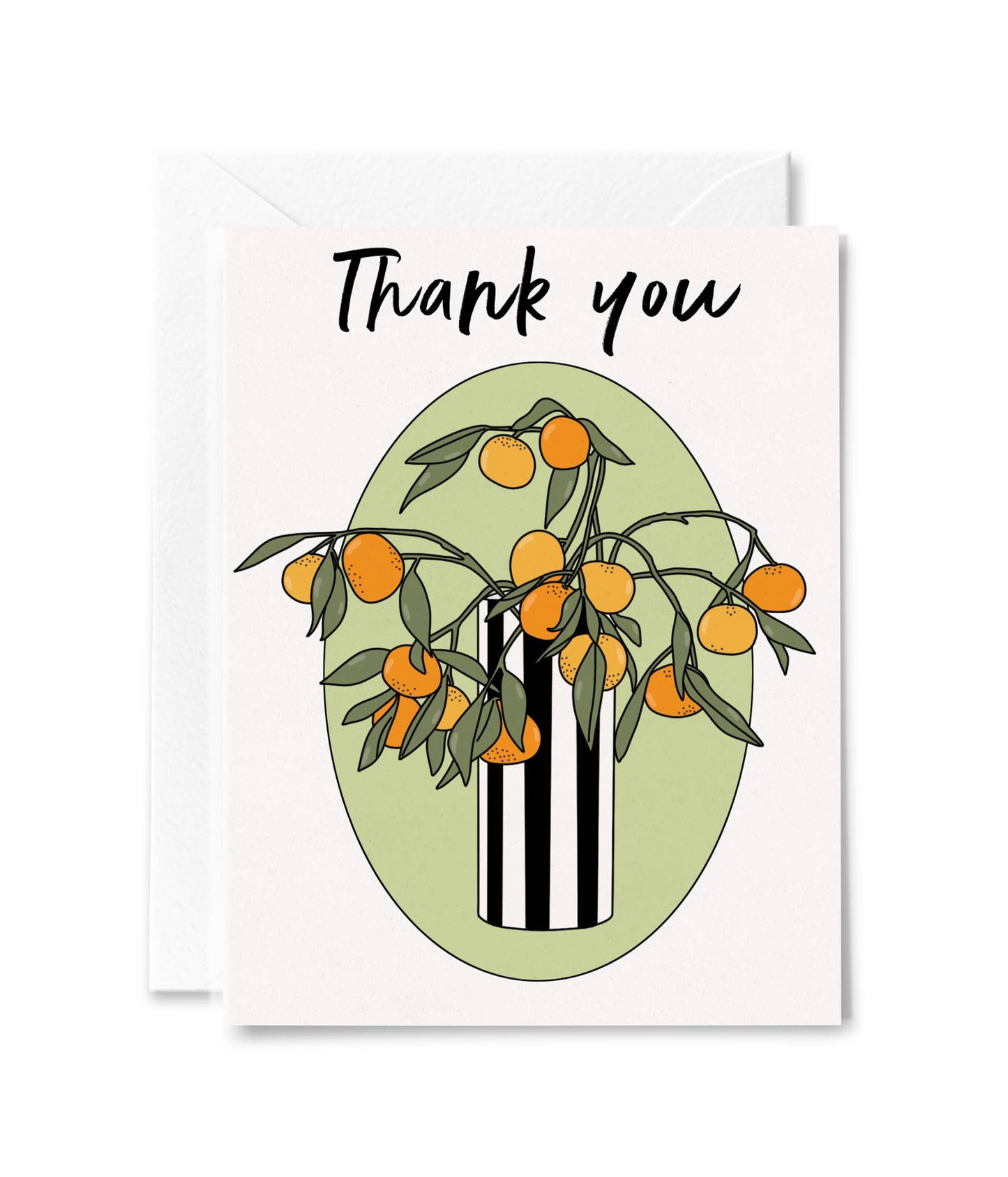 Thank You Oranges Card