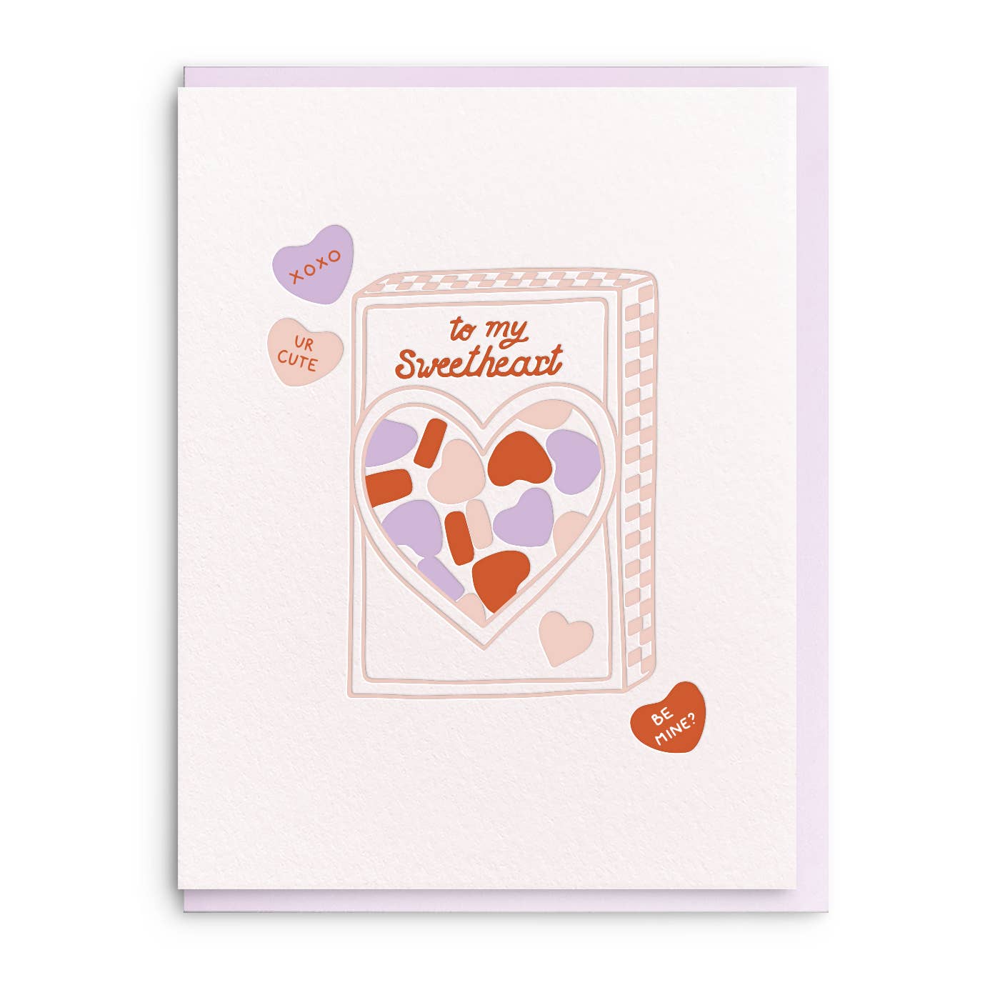 Sweetheart Letterpress Greeting Card