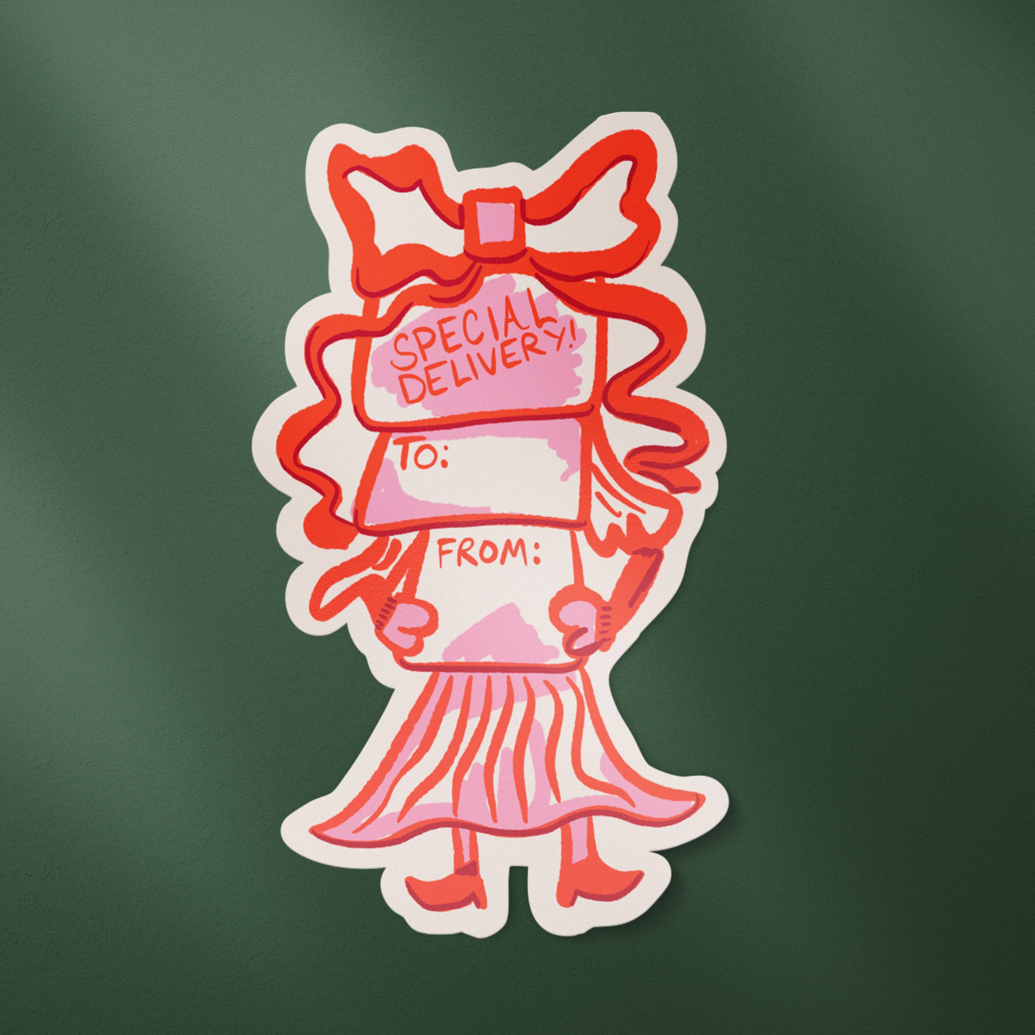 Special Delivery Matte Gift Label Sticker – Small Batch
