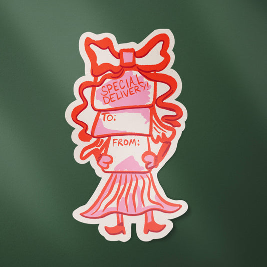 Special Delivery Matte Gift Label Sticker