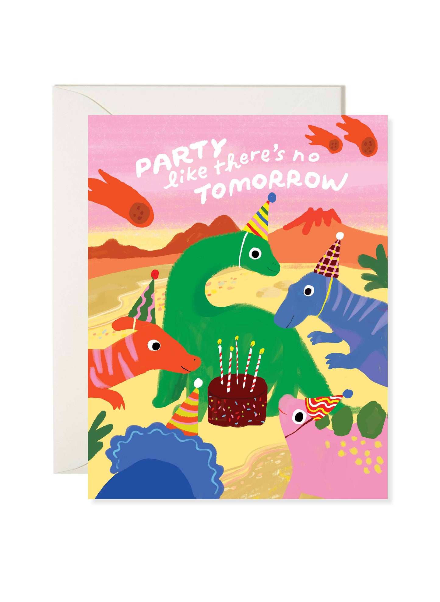 Dinosaur Birthday Greeting Card – Funny Birthday Card