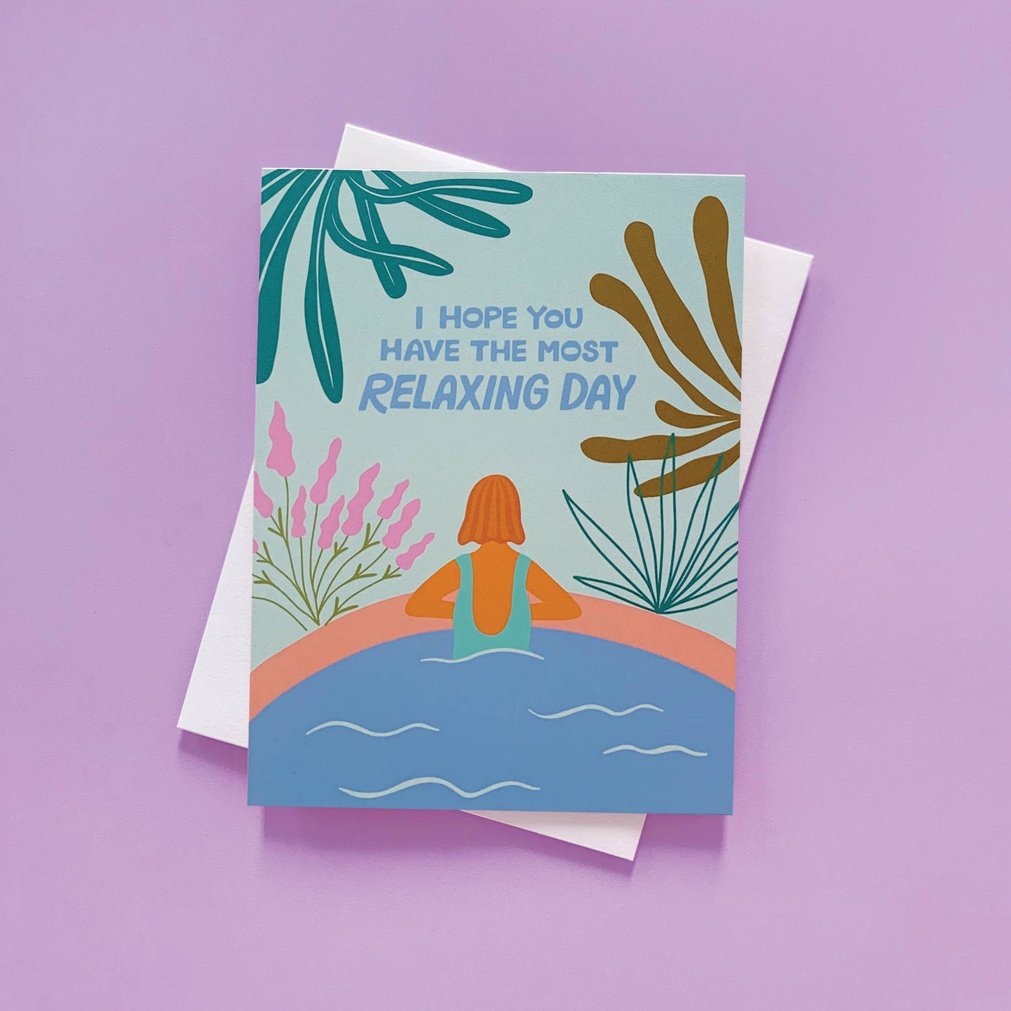 Relaxing Day - Birthday Card