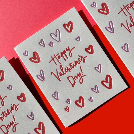 Happy Valentine's Day Hearts