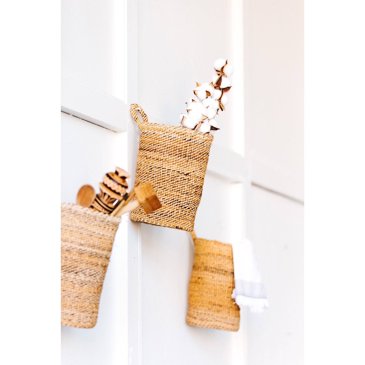 Hanging Storage Basket: Terracotta