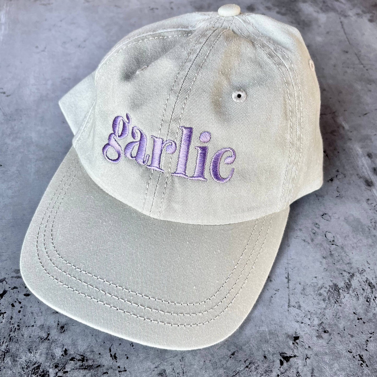 Garlic Baseball Cap Dad Hat foodie restaurant chef