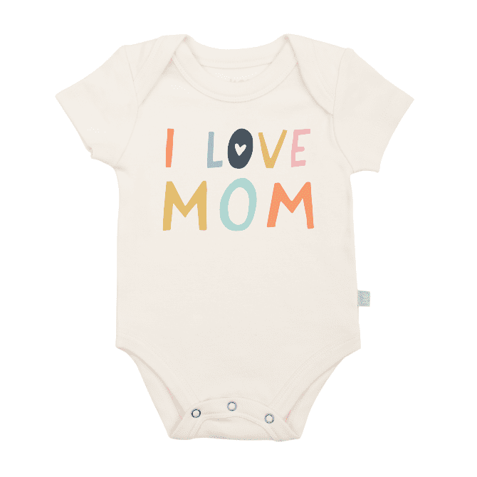 Love Mom Baby Bodysuit | 3-6M