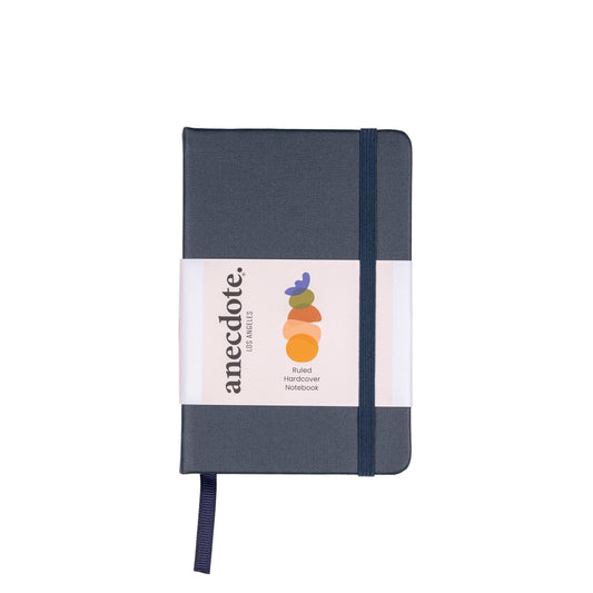 Pocket Notebook | Small Lined Journal | Ink Blue