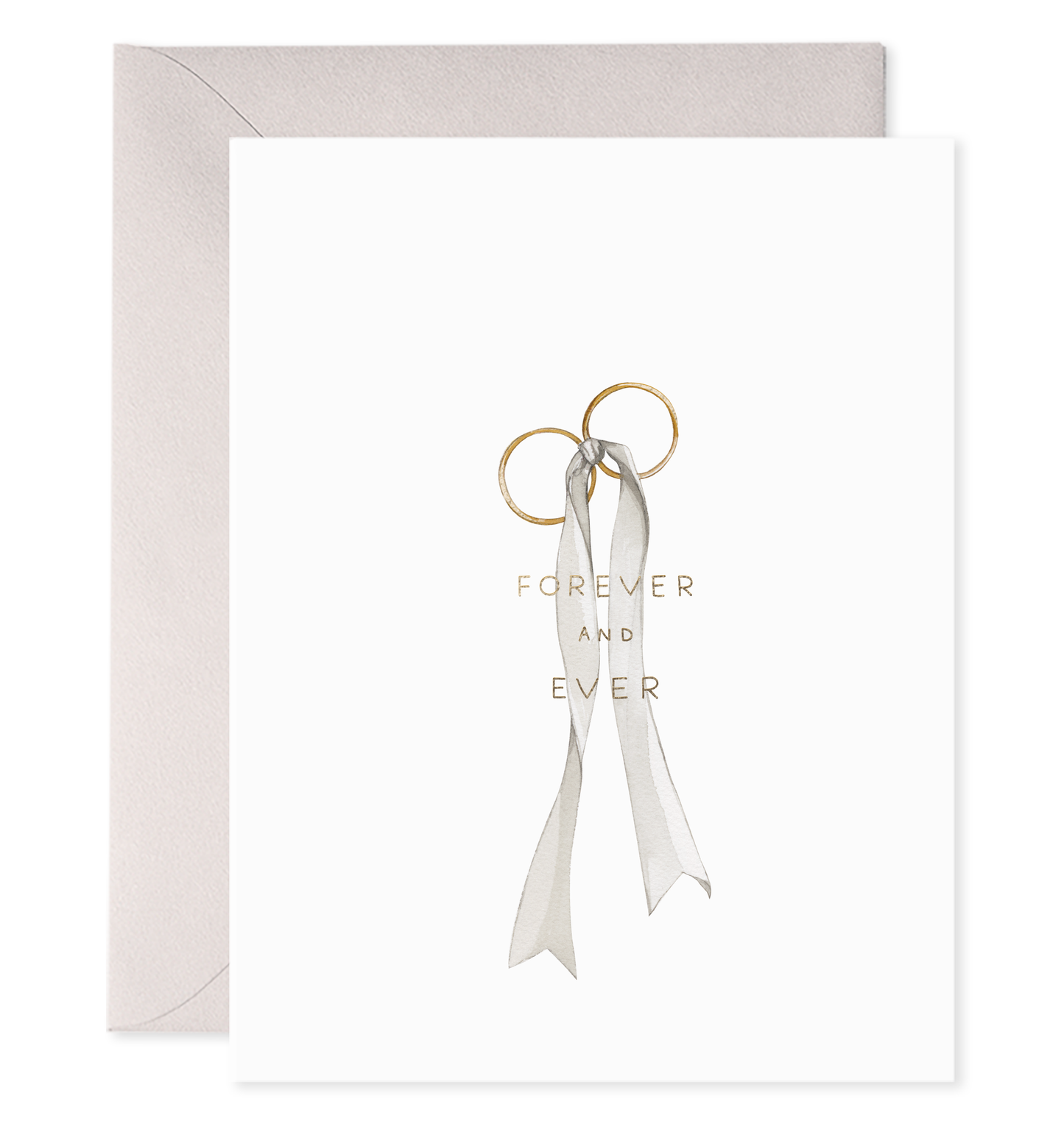 Rings Wedding Card