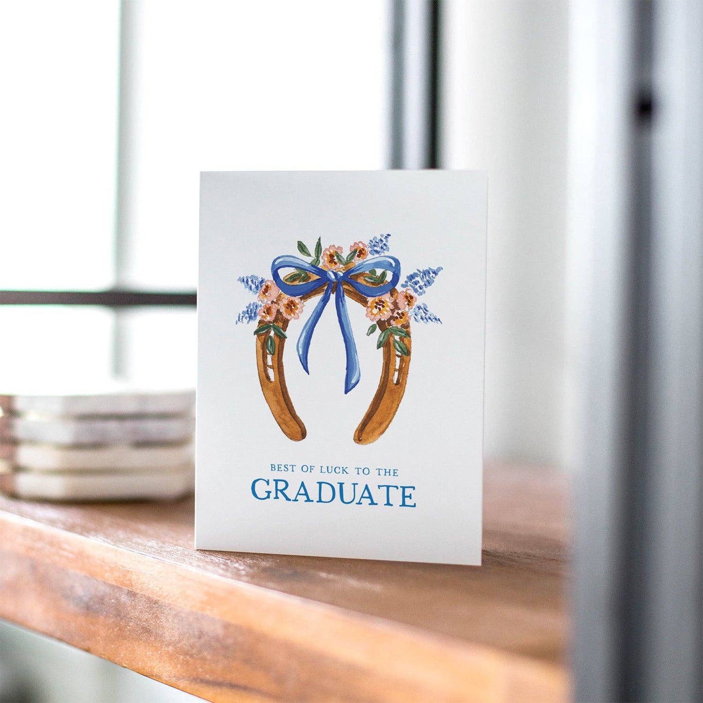 Horseshoe Graduate Greeting Card