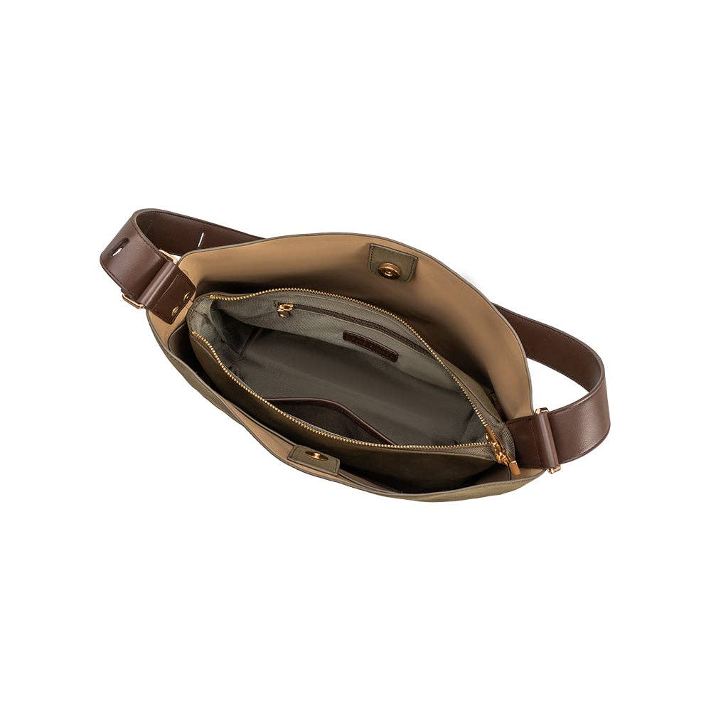 Stormie Olive Vegan Tote Bag