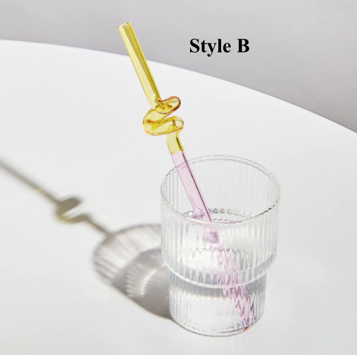 Artistry Glass Straws: B