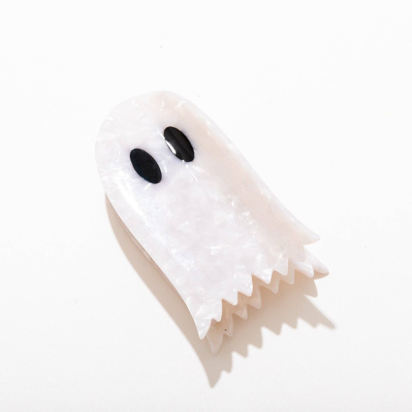 Ghost Acetate Hair Claw Clip