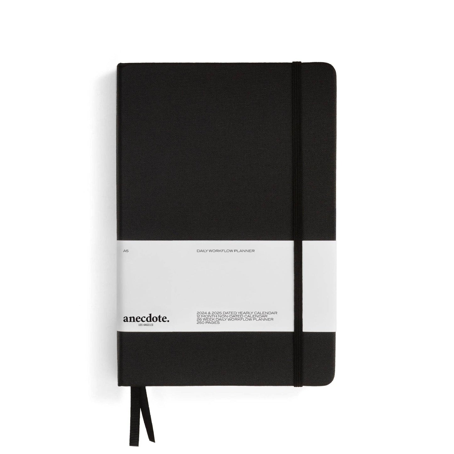 The Daily Planner - Hardcover with Library Buckram Cover: Evergreen