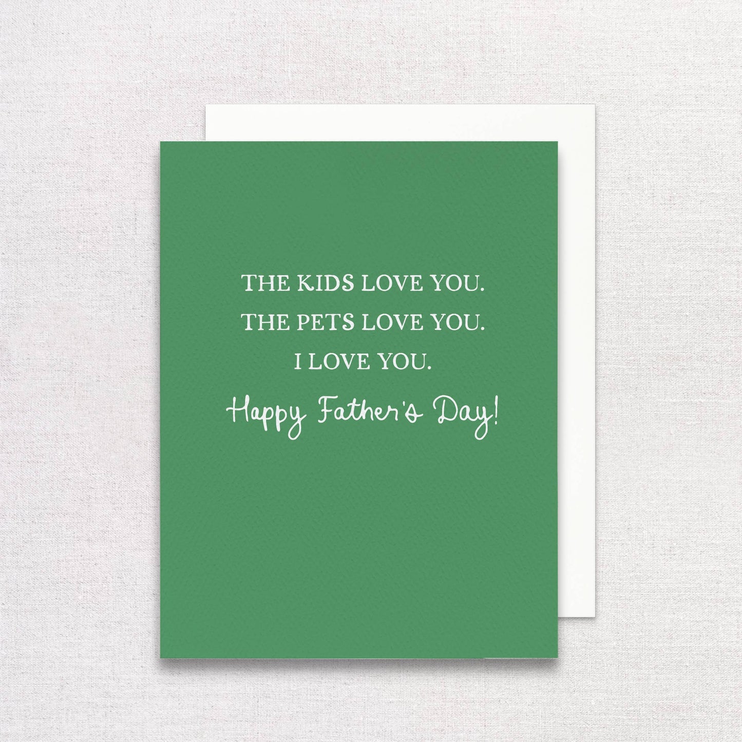 Father’s Day Card for Husband | We All Love You Dad Card