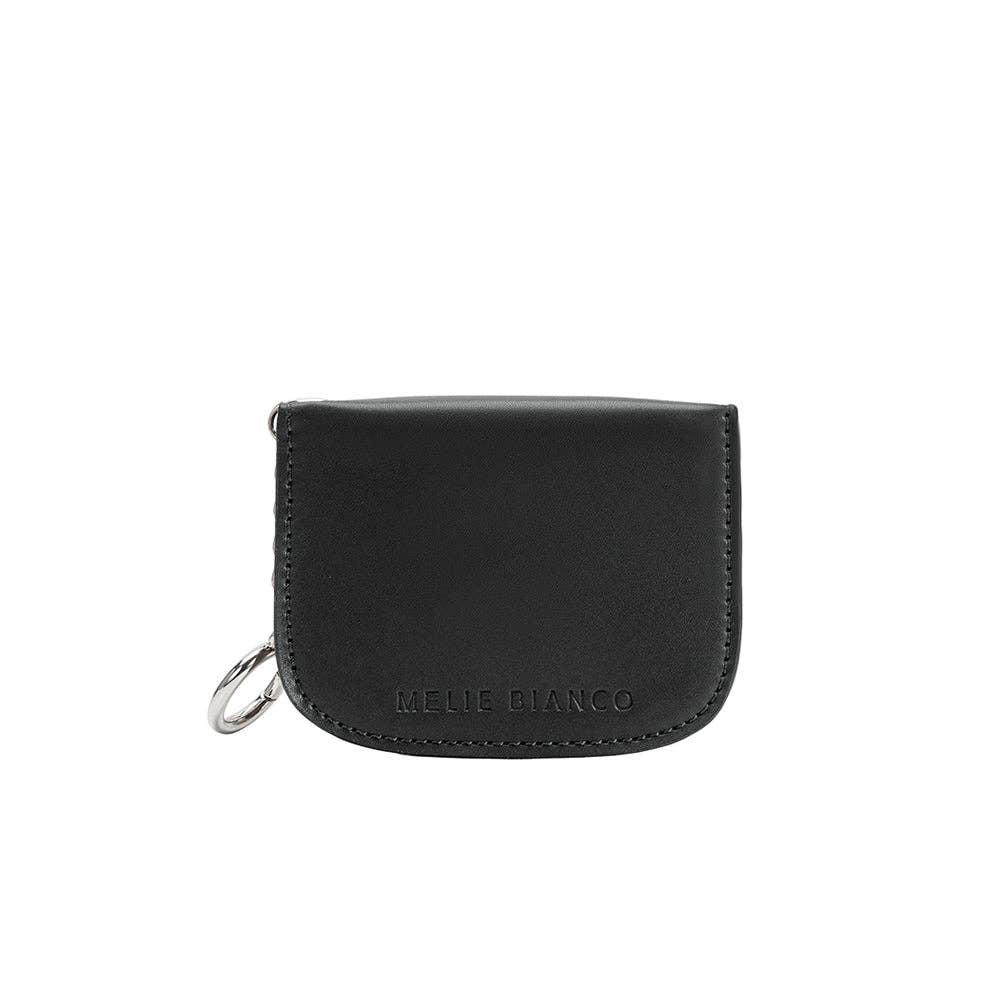 Lovell Black Vegan Leather Card Holder