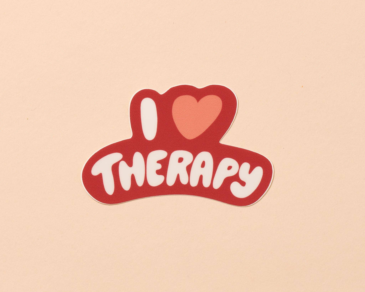 Vinyl Sticker by Your Gal Kiwi | Love Therapy