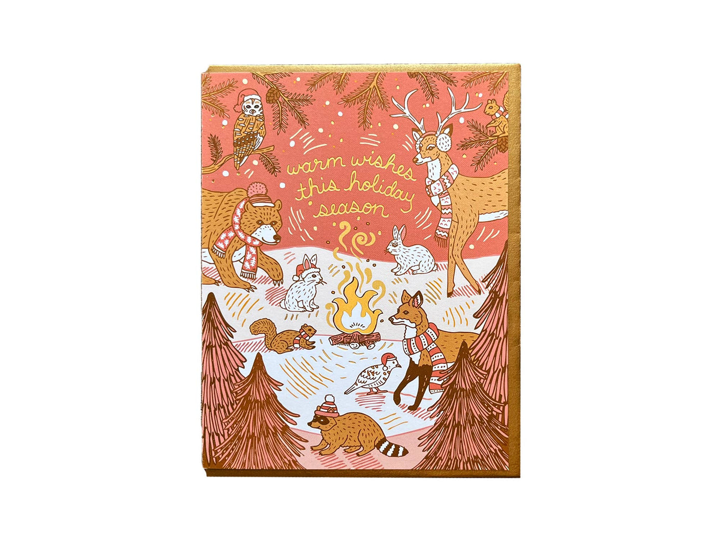 Woodland Holiday Card