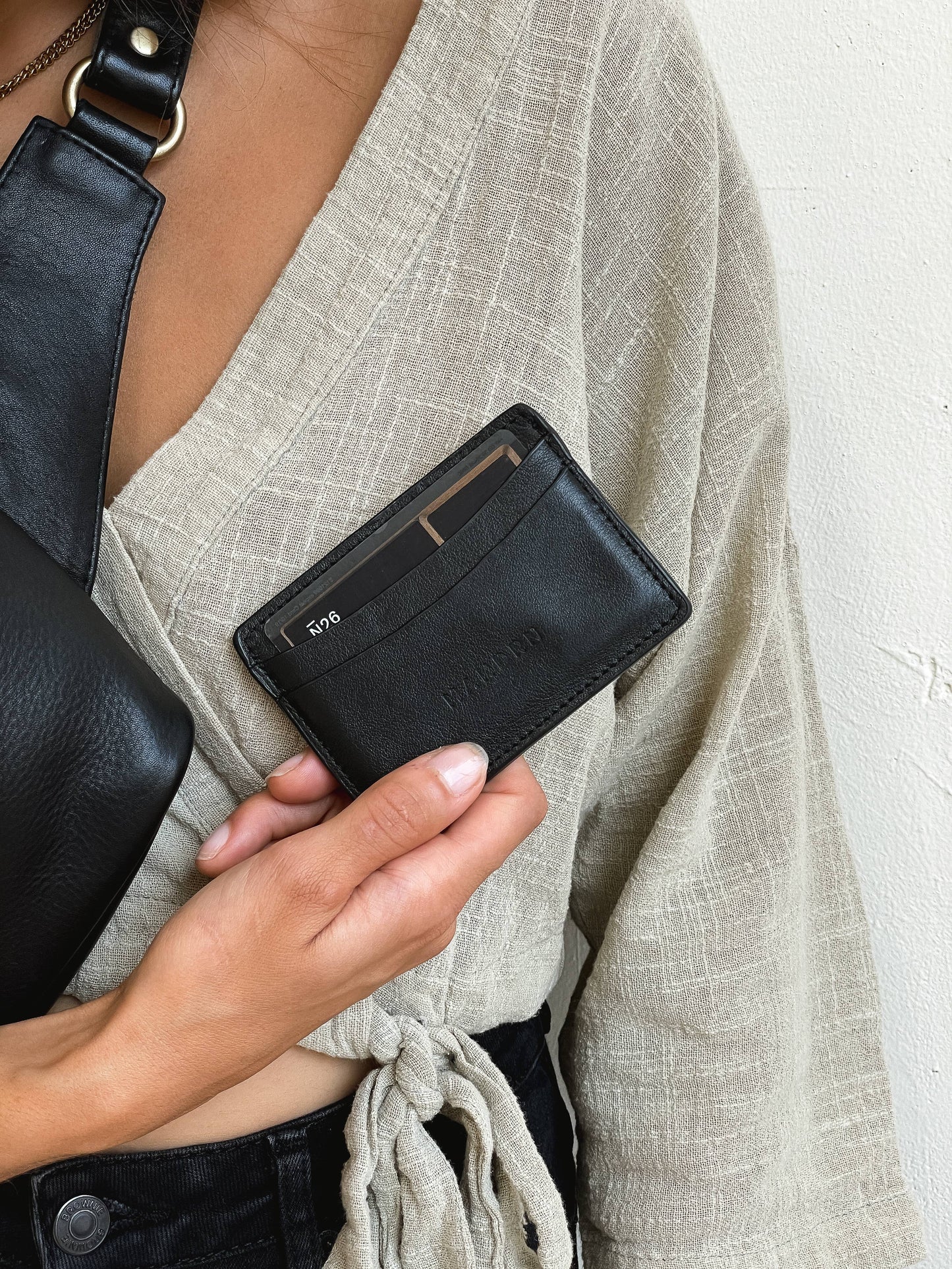 Cardholder Luxe - Black