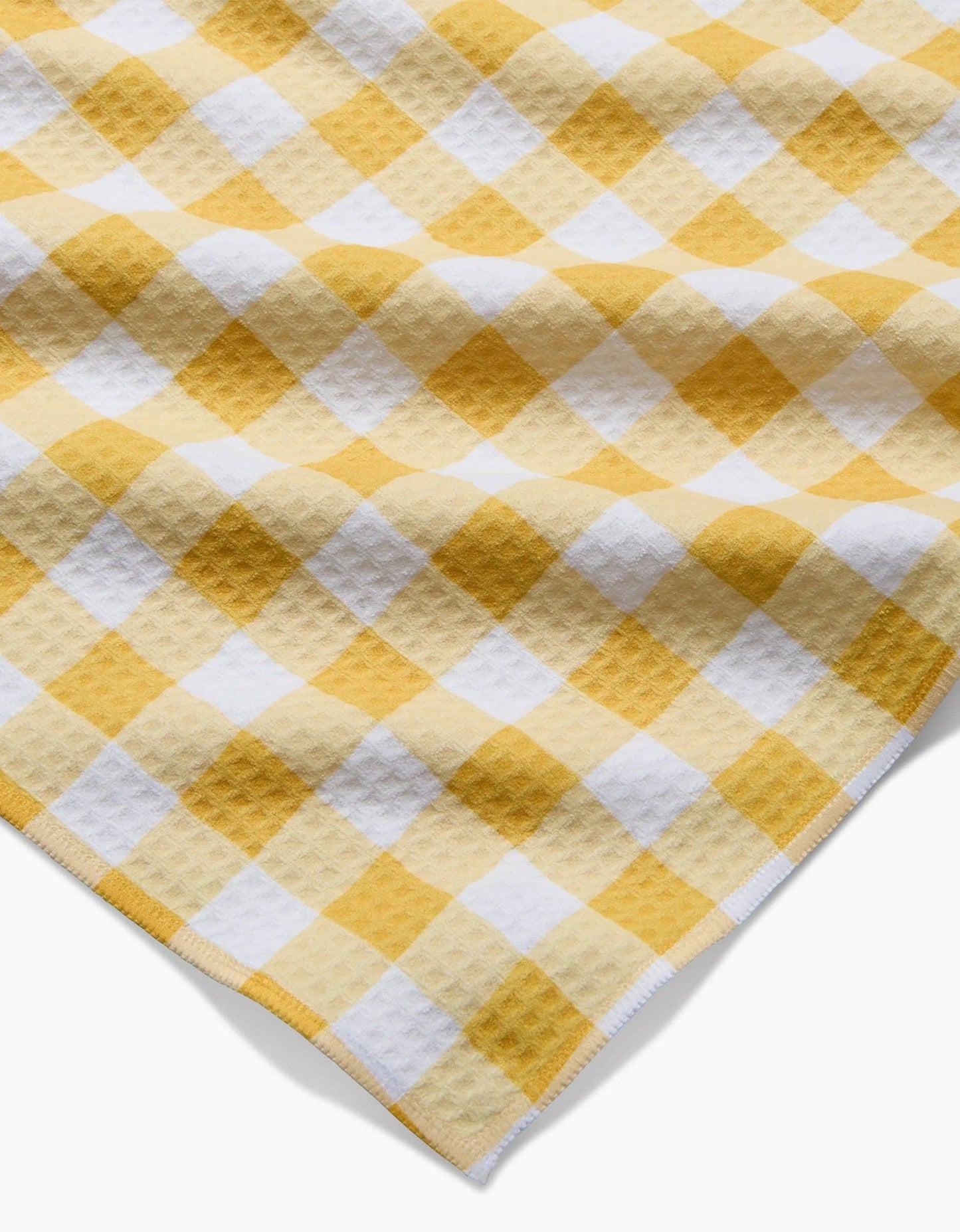 Golden Plaid Luxe Bath Towel