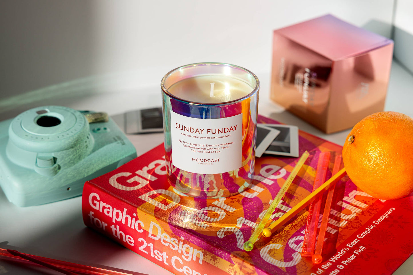 Moodcast Coconut Wax Candle | Sunday Funday