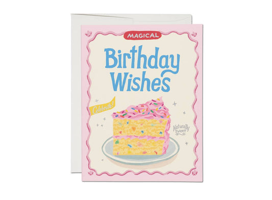Cake Mix birthday greeting card