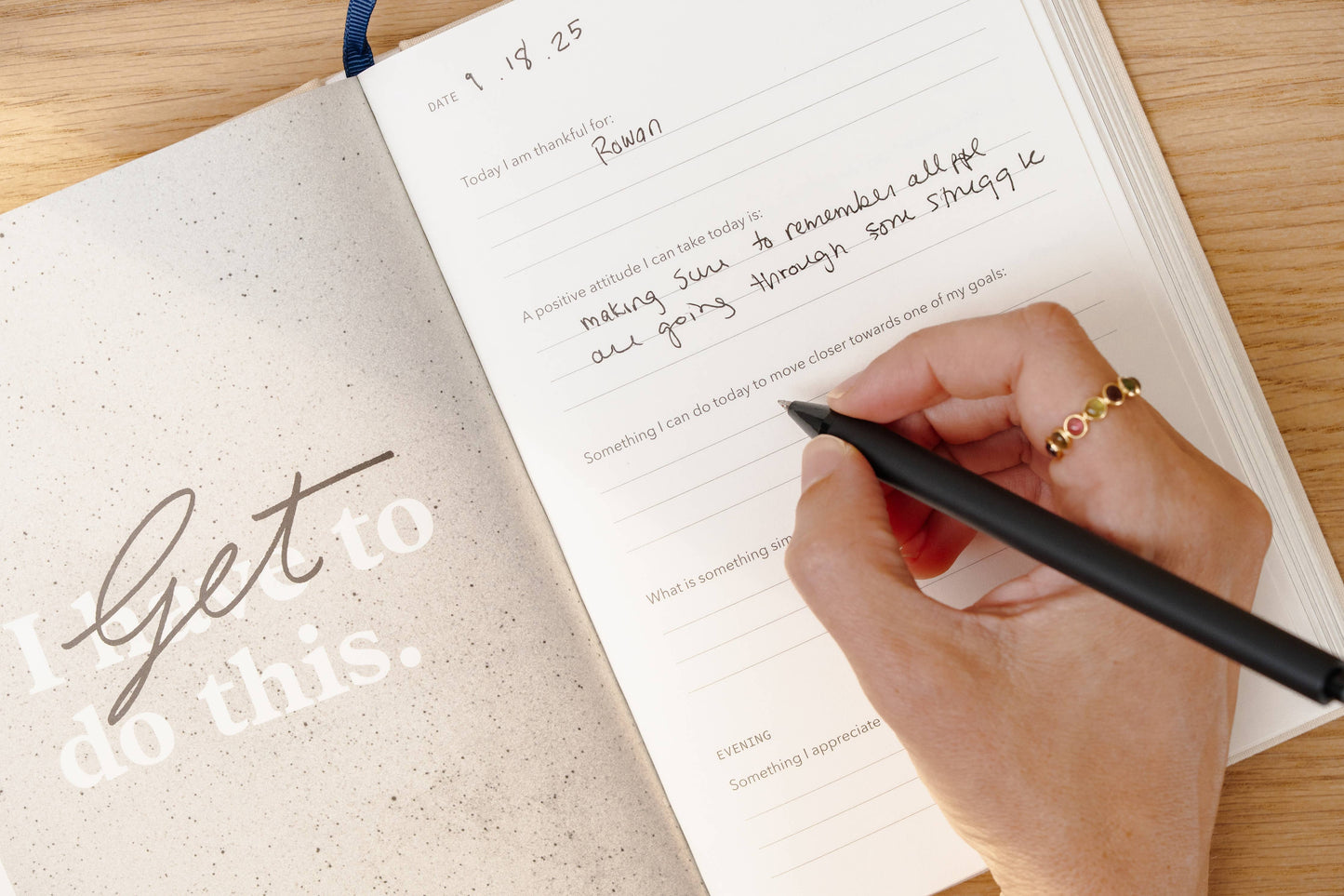 The Good Day Journal | Mindfulness & Gratitude Journal : Marigold