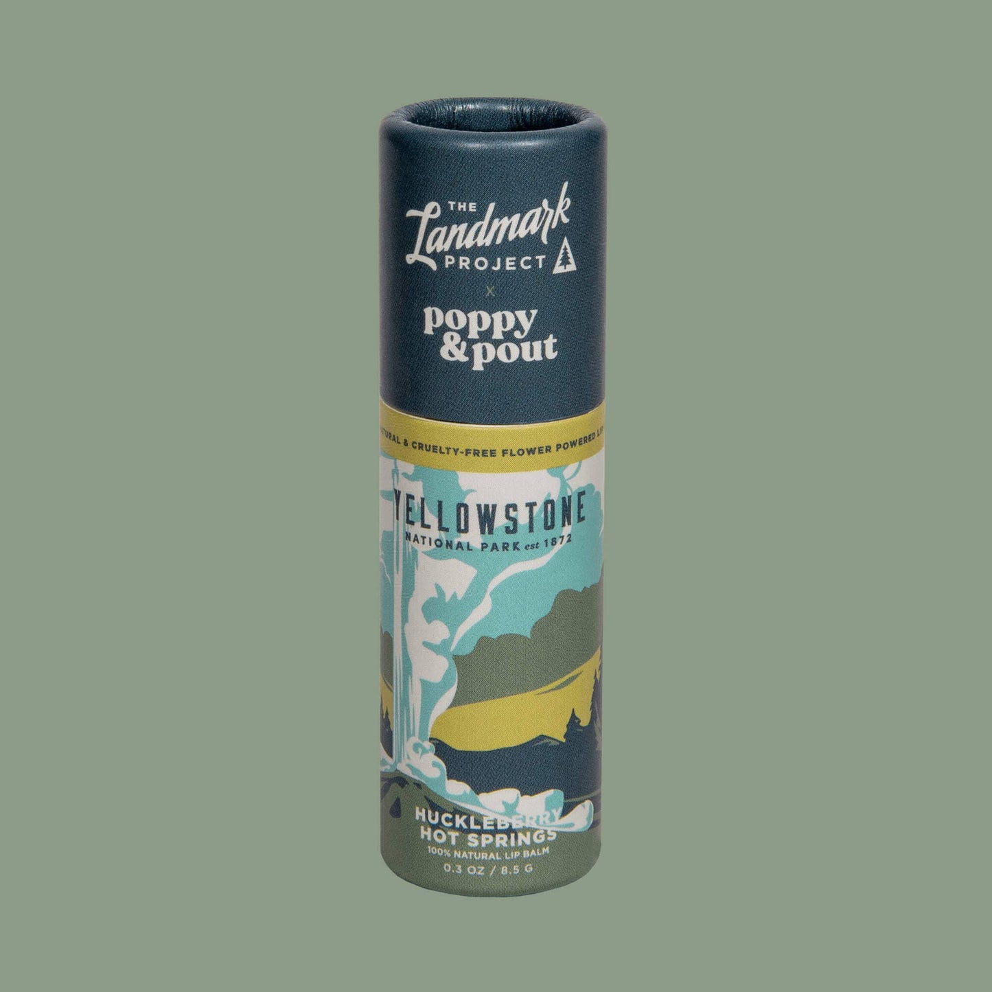 The Landmark Project Lip Balm | Yellowstone Huckleberry Hot Springs