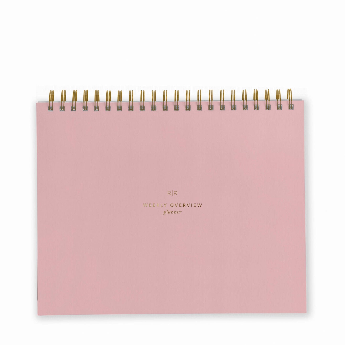 Weekly Overview Planner | Assorted Colors: Charcoal