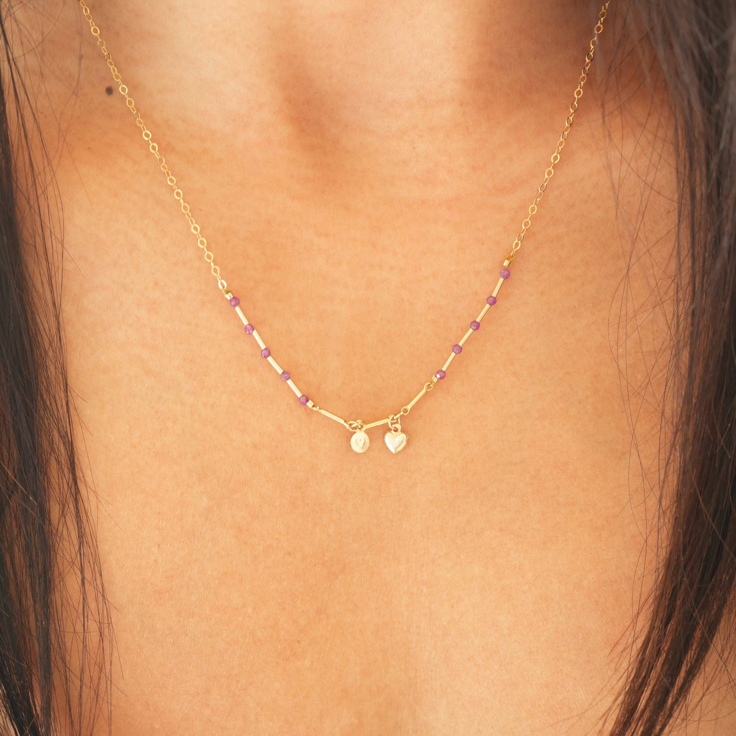 Two Hearts Necklace