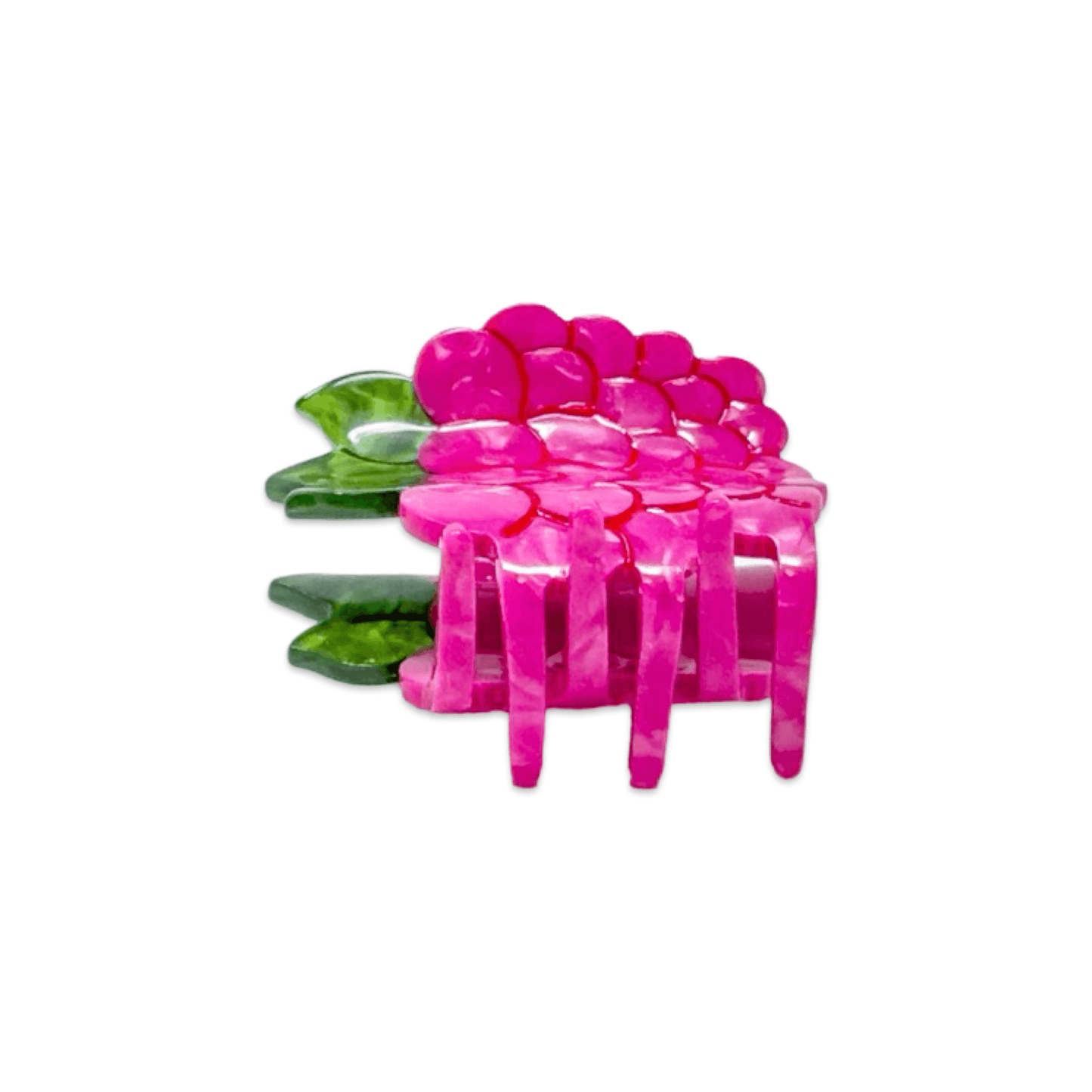 Mini Raspberry Hair Claw Clip