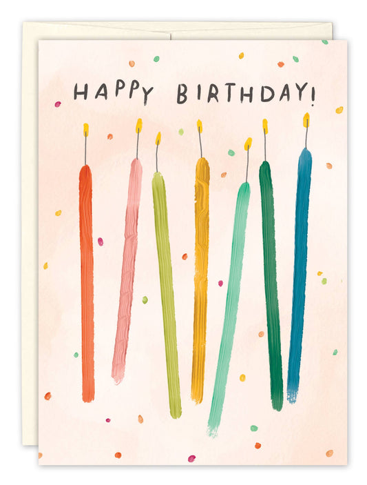 Birthday Candles Birthday Card