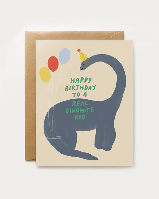 Dino Birthday Card