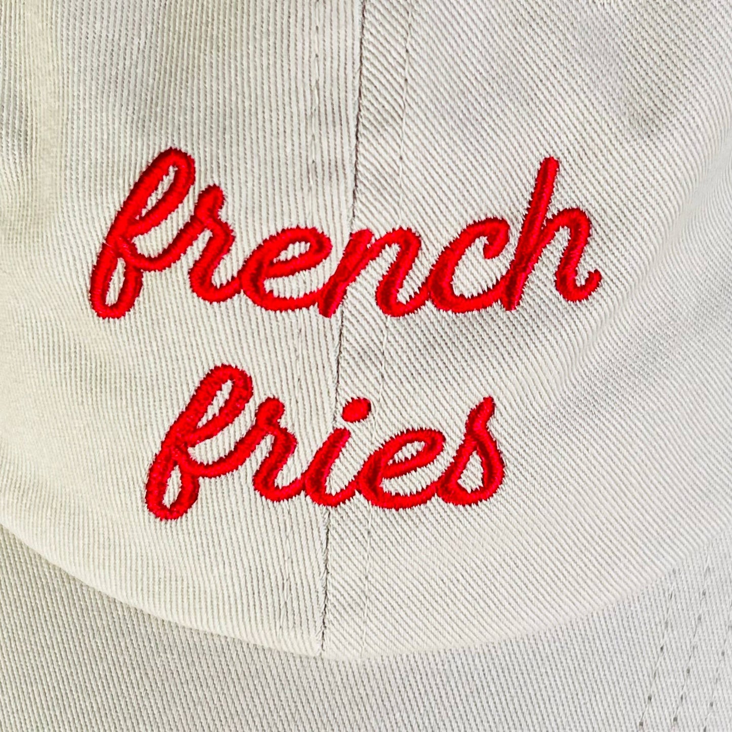 French Fries Diner Baseball Cap Dad Hat