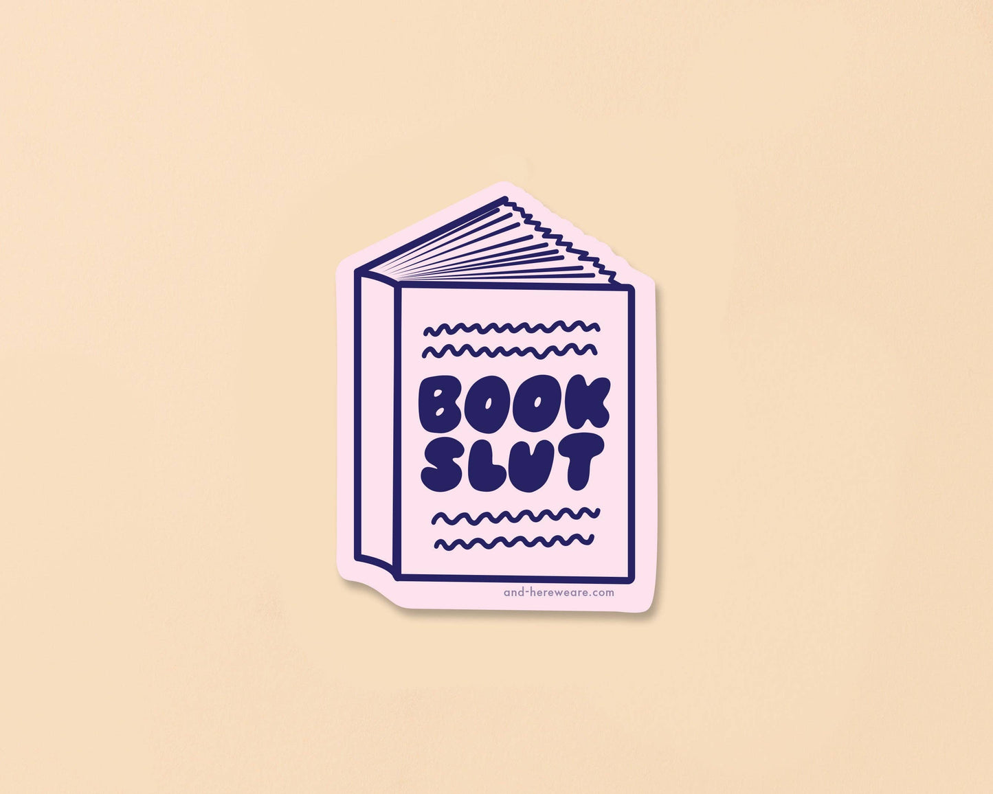 Vinyl Sticker by Your Gal Kiwi | Book Slut