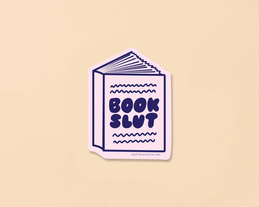 Vinyl Sticker by Your Gal Kiwi | Book Slut