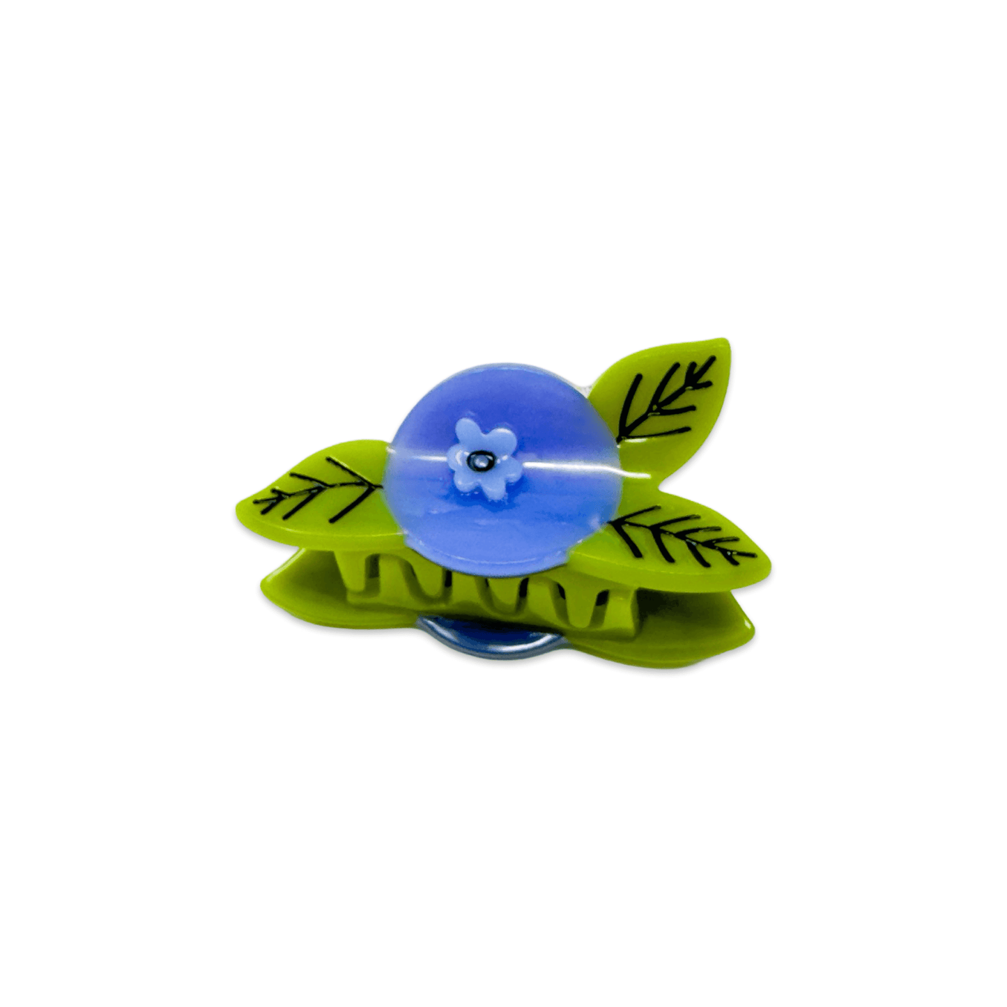 Mini Blueberry Hair Claw Clip