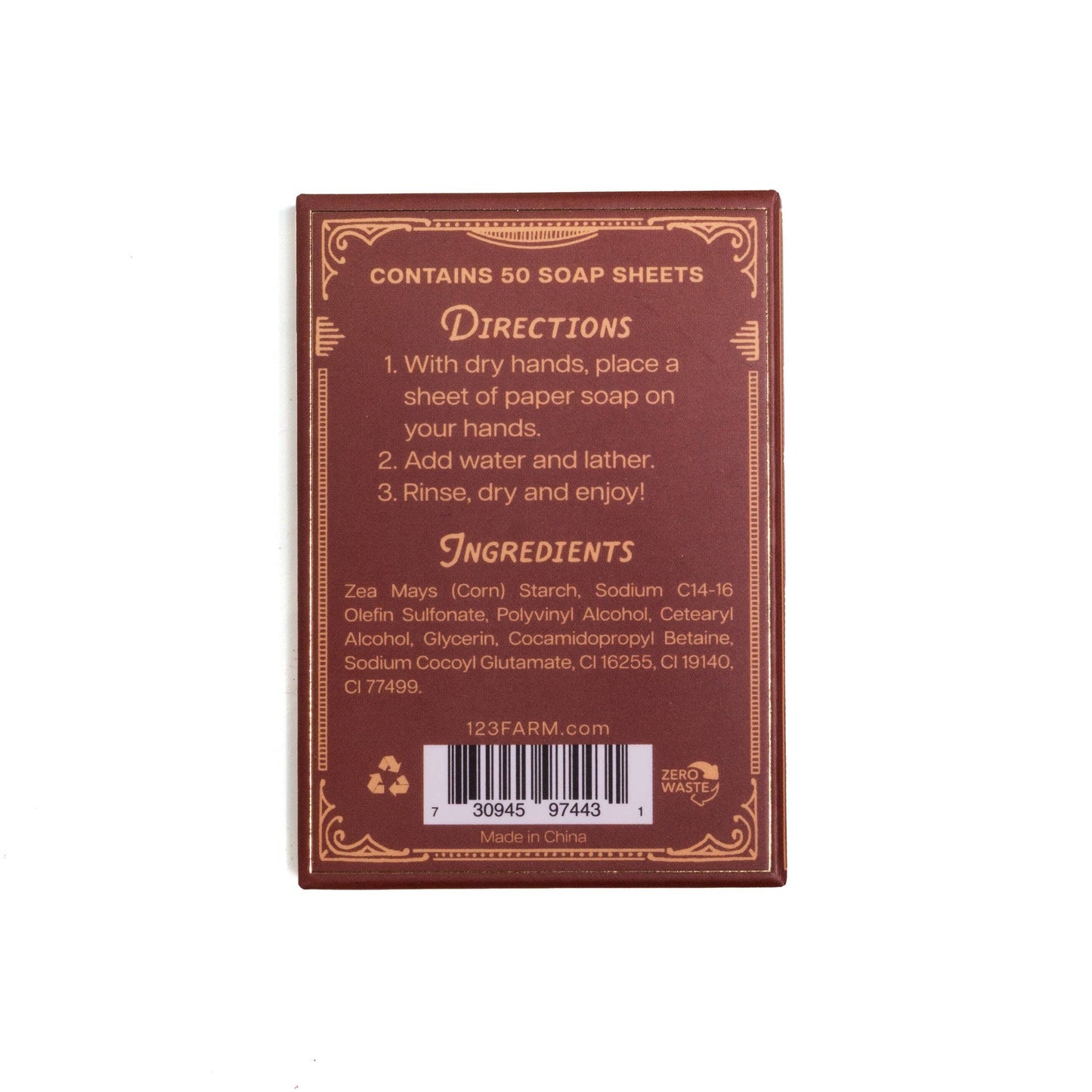 Paper Soap | Grand Canyon (Desert Sage & Juniper Berry Scent)