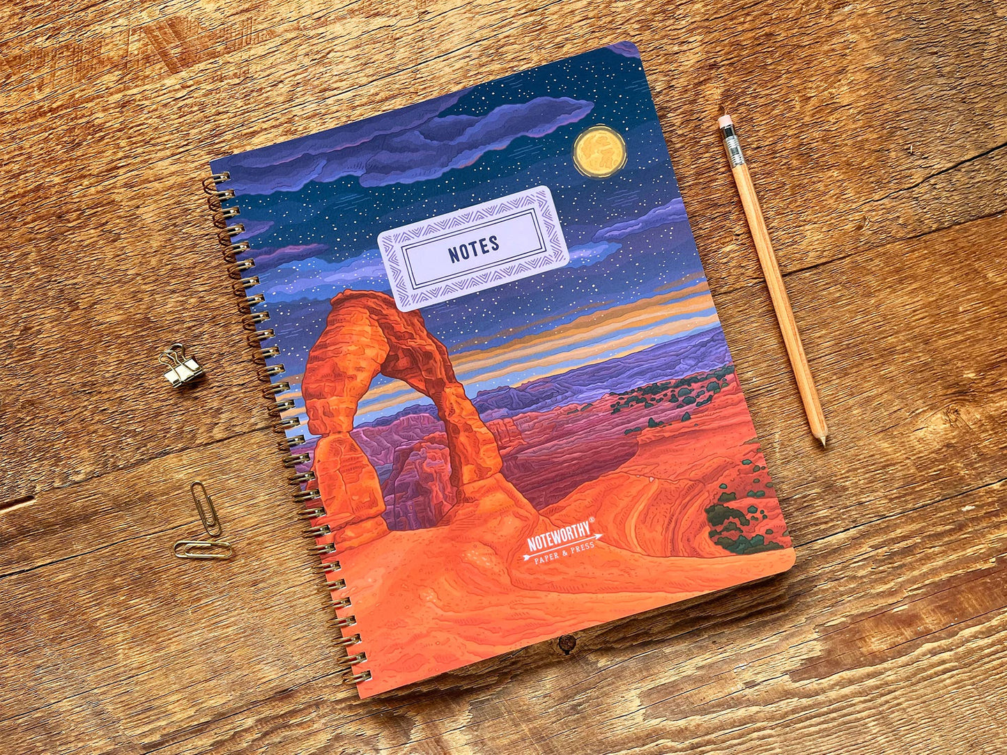 Twilight Arch Notebook